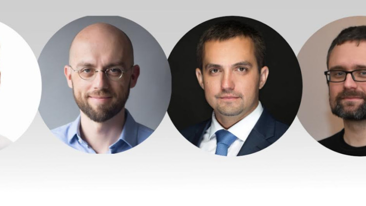 Čtyři mušketýři. Pražští Piráti představili své nominanty do eurovoleb.