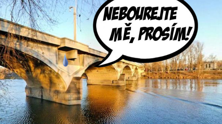 Piráti nesouhlasí s demolicí Libeňského mostu
