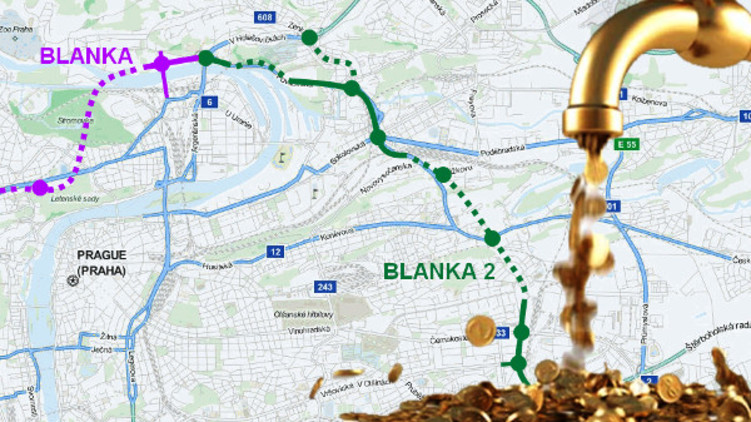 Bude Blanka 2? Místo řešení jedou trafiky a nefér financování městských částí. Piráti nesouhlasí.